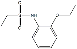 N-(2-ethoxyphenyl)ethanesulfonamide 구조식 이미지