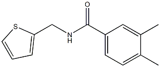 3,4-dimethyl-N-(2-thienylmethyl)benzamide Structure