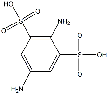 1,4-Phenylenediamine-2,6-disulfonic acid Structure