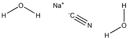 Sodium cyanide,dihydrate Structure