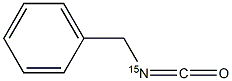 Benzyl  isocyanate-15N 구조식 이미지