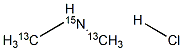 Dimethylamine-13C2,15N  hydrochloride Structure