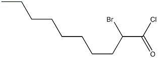 2-BROMODECANOYL CHLORIDE Structure