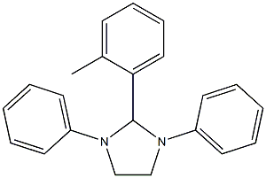 2-(2-methylphenyl)-1,3-diphenylimidazolidine 구조식 이미지