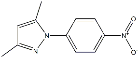 3,5-dimethyl-1-(4-nitrophenyl)-1H-pyrazole Structure