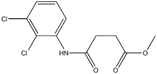 methyl 4-(2,3-dichloroanilino)-4-oxobutanoate Structure