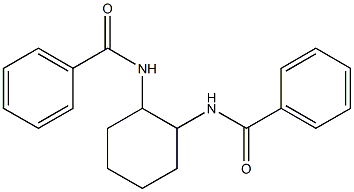 N-[2-(benzoylamino)cyclohexyl]benzamide 구조식 이미지