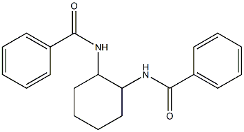 N-[2-(benzoylamino)cyclohexyl]benzamide Structure