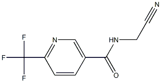 N-(cyanomethyl)-6-(trifluoromethyl)nicotinamide Structure