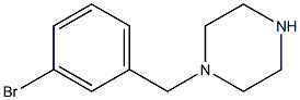 1-(3-Bromobenzyl)piperazine ,97% 구조식 이미지