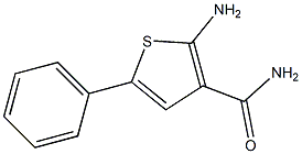 2-Amino-5-phenyl-3-thiophenecarboxamide ,97% 구조식 이미지