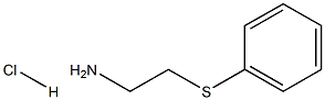 2-(phenylthio)ethanamine hydrochloride 구조식 이미지