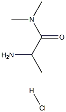 2-amino-N,N-dimethylpropanamide hydrochloride Structure