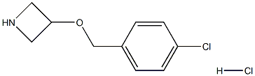 3-[(4-chlorobenzyl)oxy]azetidine hydrochloride Structure