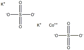 Potassium cobalt sulfate 구조식 이미지