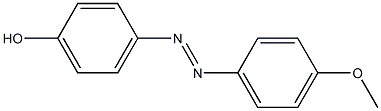 4-[(4-Methoxyphenyl)diazenyl]phenol Structure