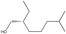 [R,(-)]-2-Ethyl-6-methyl-1-heptanol 구조식 이미지