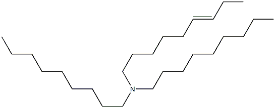 N,N-Dinonyl-6-nonenylamine 구조식 이미지