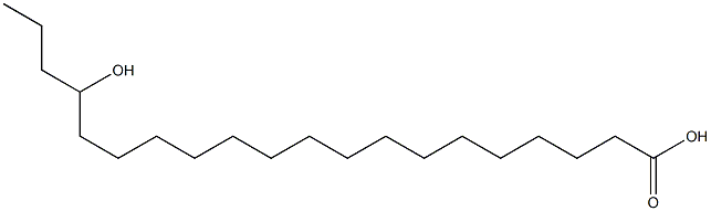 17-Hydroxyicosanoic acid 구조식 이미지