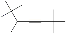 2,2,5,6,6-Pentamethyl-3-heptyne Structure
