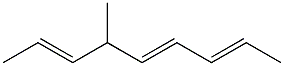 (2E,5E,7E)-4-Methyl-2,5,7-nonatriene Structure