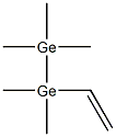 1-Ethenyl-1,1,2,2,2-pentamethyldigermane 구조식 이미지