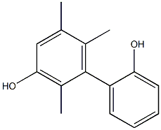 2,5,6-Trimethyl-1,1'-biphenyl-2',3-diol 구조식 이미지