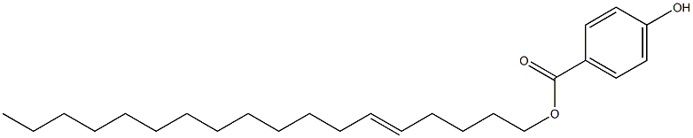 4-Hydroxybenzoic acid 5-octadecenyl ester 구조식 이미지