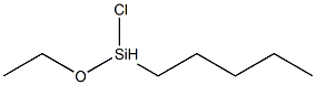 Chloro(ethoxy)pentylsilane 구조식 이미지