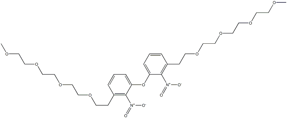 [2-[2-[2-(2-Methoxyethoxy)ethoxy]ethoxy]ethyl](2-nitrophenyl) ether 구조식 이미지