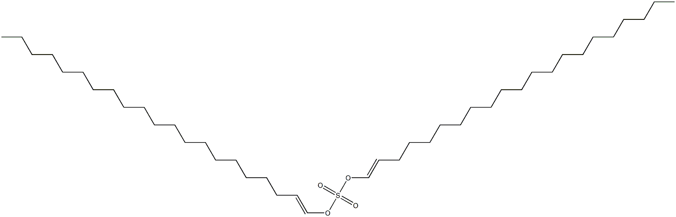 Sulfuric acid di(1-henicosenyl) ester 구조식 이미지