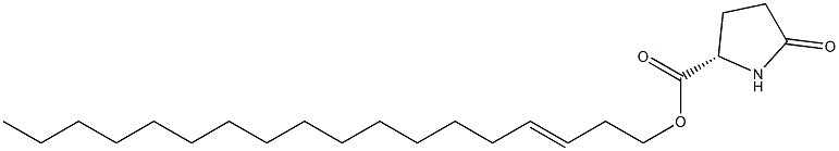 (S)-5-Oxopyrrolidine-2-carboxylic acid 3-octadecenyl ester 구조식 이미지