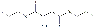 (+)-D-Malic acid dipropyl ester 구조식 이미지