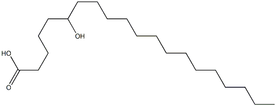 6-Hydroxyicosanoic acid 구조식 이미지