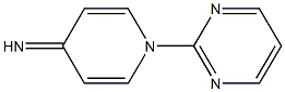 1-(2-Pyrimidinyl)-4-imino-1,4-dihydropyridine Structure