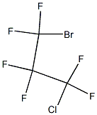 1-Bromo-3-chloro-1,1,2,2,3,3-hexafluoropropane 구조식 이미지