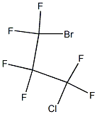 1-Bromo-3-chloro-1,1,2,2,3,3-hexafluoropropane Structure