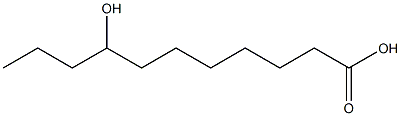 8-Hydroxyundecanoic acid Structure