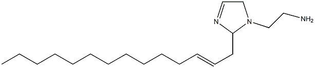 1-(2-Aminoethyl)-2-(2-tetradecenyl)-3-imidazoline Structure