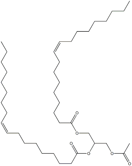L-Glycerol 1,2-dioleate 3-acetate 구조식 이미지
