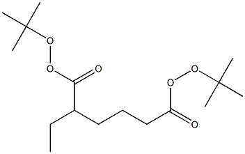 Hexane-1,4-di(peroxycarboxylic acid)di-tert-butyl ester 구조식 이미지