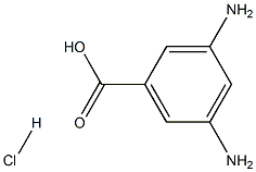 3,5-Diaminobenzoic acid hydrochloride Structure