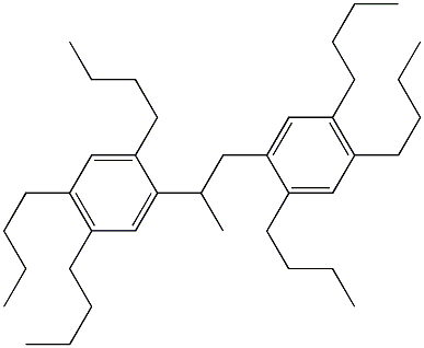 2,2'-(1,2-Propanediyl)bis(1,4,5-tributylbenzene) 구조식 이미지