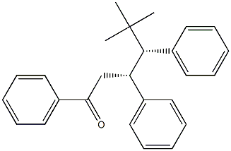 (3R,4R)-5,5-Dimethyl-1,3,4-triphenylhexan-1-one 구조식 이미지