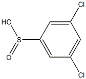 3,5-Dichlorobenzenesulfinic acid Structure