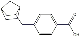 p-(2-Norbornylmethyl)benzoic acid Structure