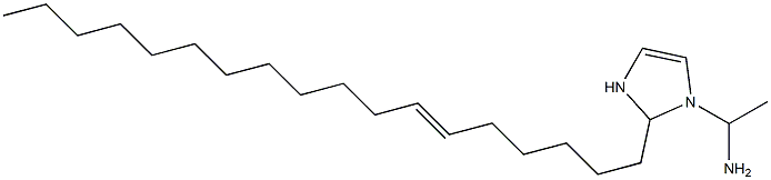 1-(1-Aminoethyl)-2-(6-octadecenyl)-4-imidazoline Structure