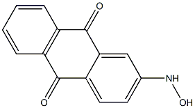 2-(Hydroxyamino)anthraquinone 구조식 이미지
