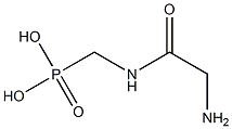 N-(Phosphonomethyl)-2-aminoacetamide Structure