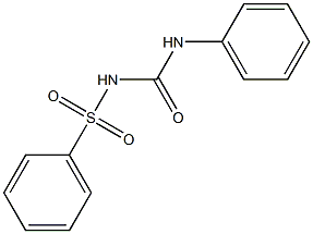 1-(Phenylsulfonyl)-3-phenylurea 구조식 이미지